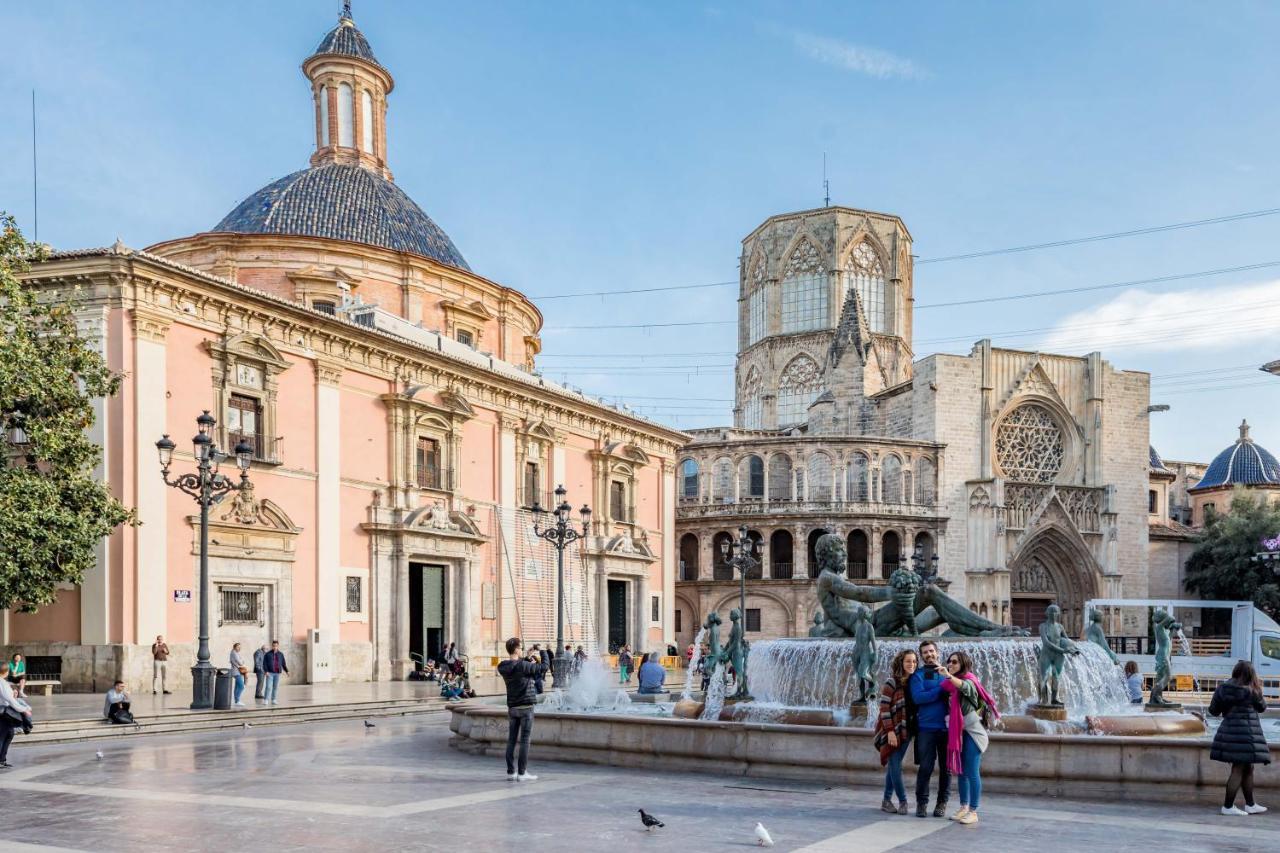 Travel Habitat Plaza De La Virgen Daire Valensiya Dış mekan fotoğraf